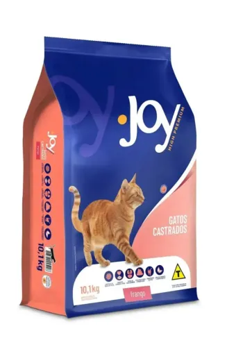 Ração para gatos.