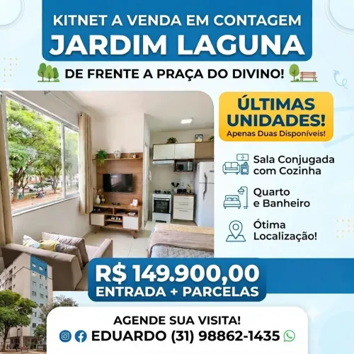 Apartamento oportunidade jardim Laguna
