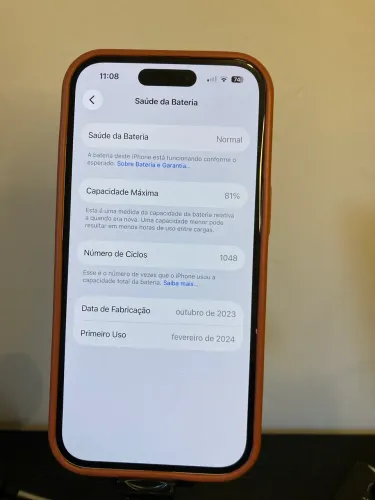 iPhone 15 128GB | Excelente estado | Face ID | 81% bateria