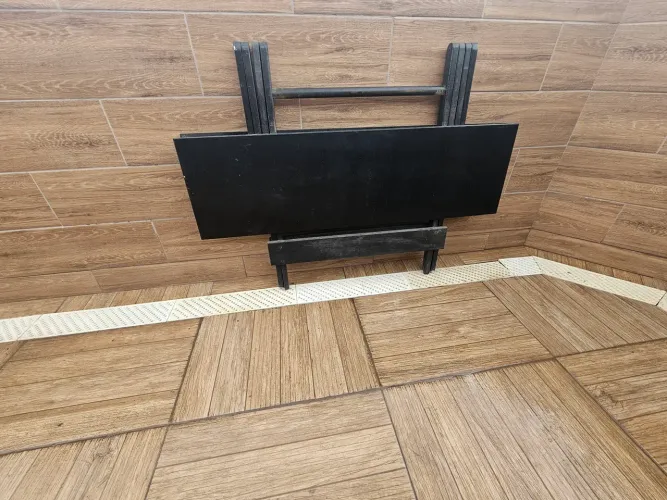 Mesa dobrável 120x70cm 