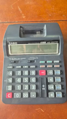 VENDO CALCULADORA CASIO HR 100