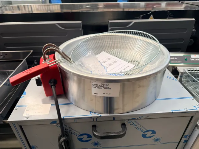 PR-70E STYLE TACHO FRITADOR 7L COM CESTO - PROGAS