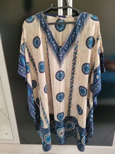 Saída de praia estampada