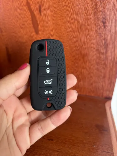 Capa Silicone Chave Canivete Jeep Renegade Compass Premium