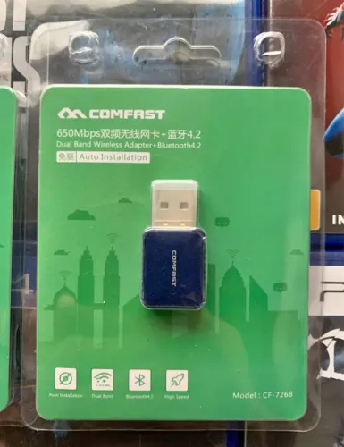 Promoção - Wifi comfast Dual Band 2.4 e 5ghz Comfast com Bluetooth integrado