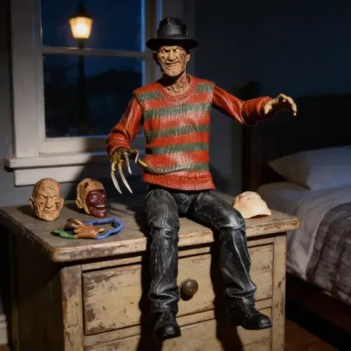 Freddy Krueger A Hora Do Pesadelo Action Figure Pvc