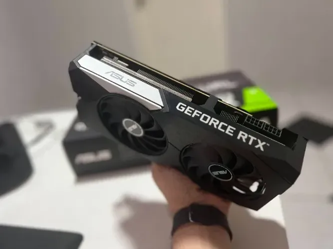 Placa de Video Nvidia RTX 3070 8gb Asus Dual Fan OC