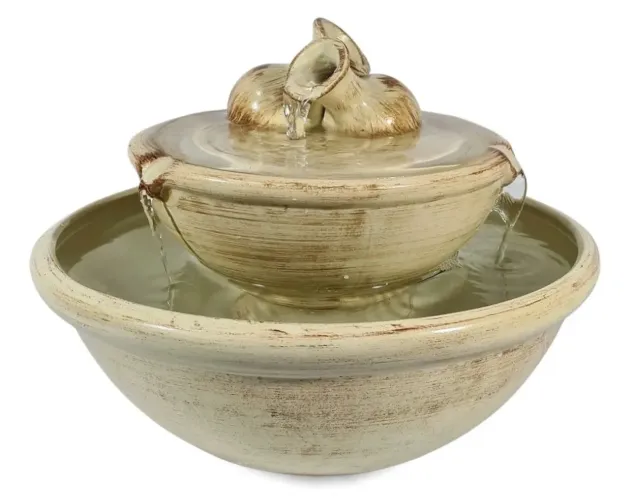 Fonte de água em cerâmica decorativa! 