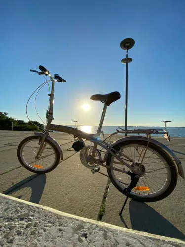 Oportunidade única - BICICLETA BLITZ DOBRAVEL CITY-CHAMPAGNE