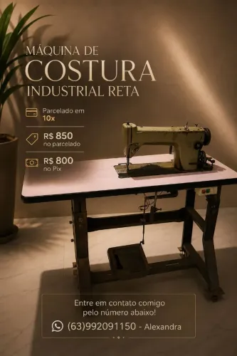 Máquina de costura 