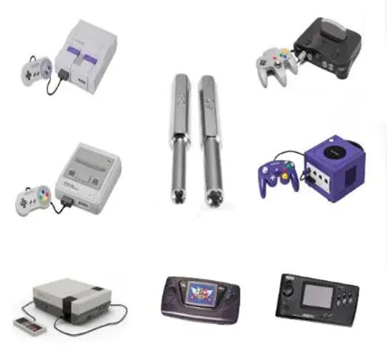 Chaves Gamebit pra abrir Consoles e Cartuchos<br>