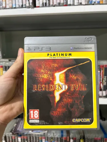Resident Evil 5 PS3 platinum 