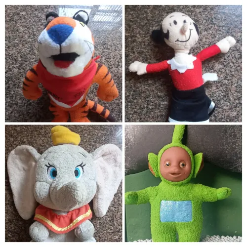 Lote de pelúcias 