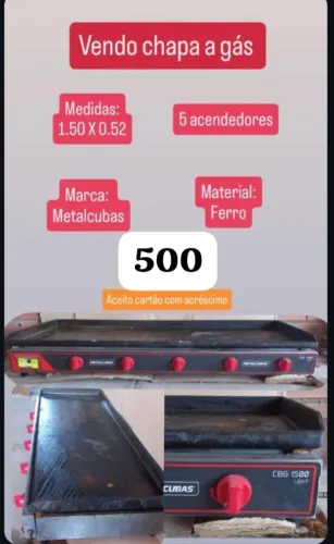 Chapa a gás