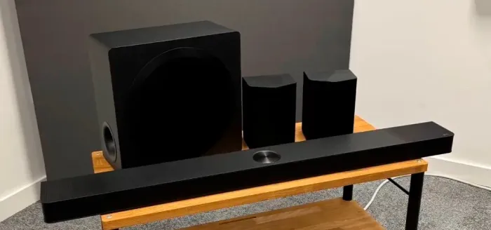 Soundbar LG S90TY + Caixas Traseiras Home Theater