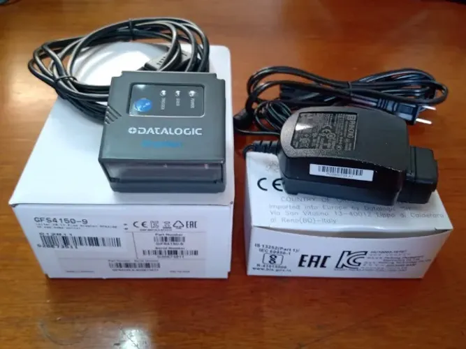 Leitor Código de Barras Linear Imager Datalogic Gryphon GFS4100-1D serial (012811)