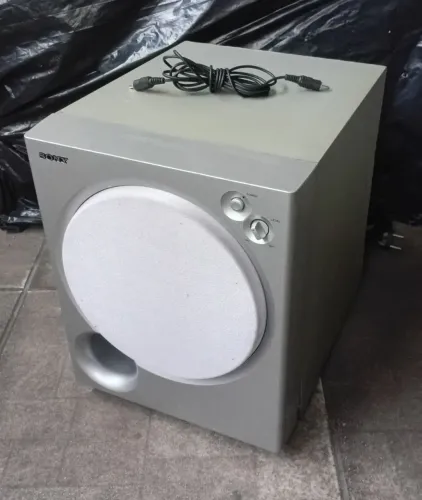 SUBWOOFER ATIVO SONY SA-WMSP76 75W - FUNCIONANDO