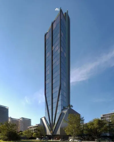 Vortex Tower: Design Imponente com Lazer de Alto Nível