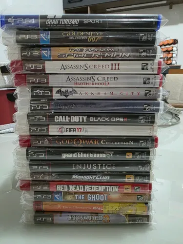 Combo 16 jogos PS3 + 1 jogo PS4 (2 raros)