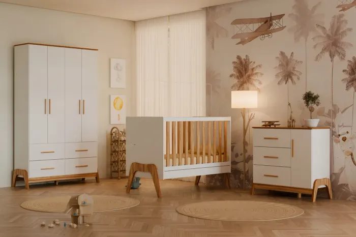 Quarto lindo para o seu bebê.
