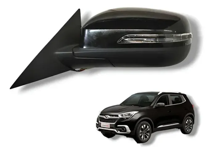 Retrovisor Elétrico Chery Tiggo 5x 2017 A 2022 Esquerdo