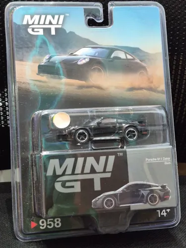 Mini GT #958 Porsche 911 Dakar Black 1:64