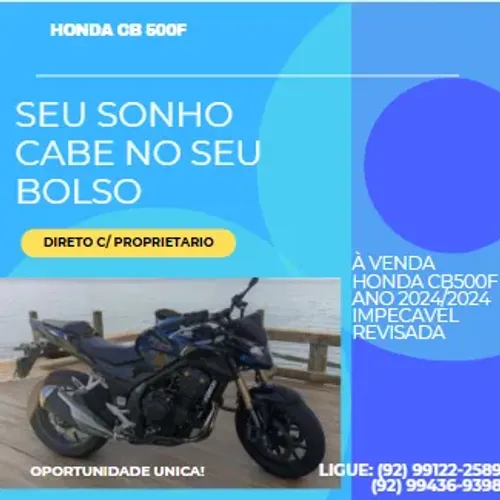À VENDA - HONDA CB500F