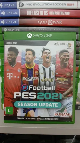 PES 2021 XBOX ONE MIDIA FISICA