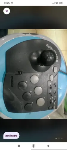 Controle Arcade Fighter Strick SG-6 Asciiware em excelente estado de funcionamento