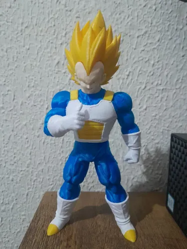 Boneco Vegeta 3D