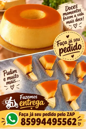 Pudim e mousse