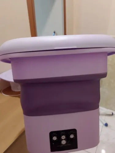 Mini máquina de lavar dobravel