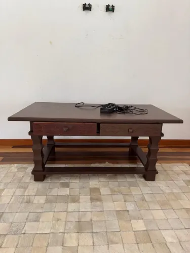 Mesinha gaveteiro madeira 