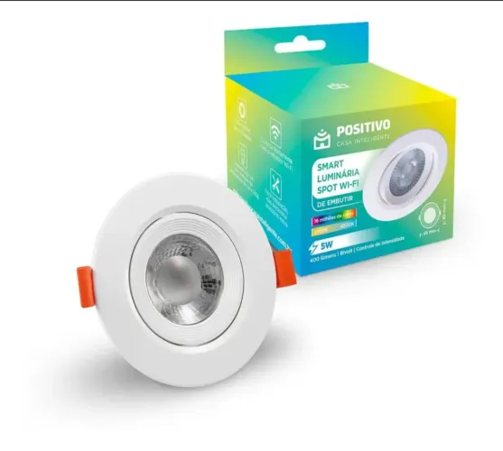 Smart liminaria spot wi-fi positivo