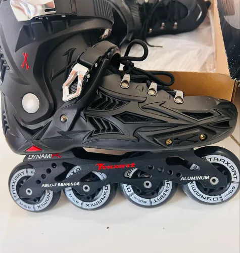 PATINS DYNAMIX PRETO V2 - 80MM ABEC-7 - 41/42