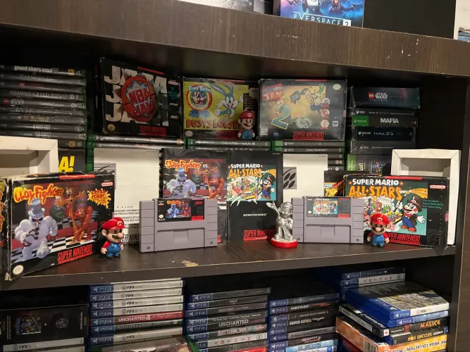 Fitas de super Nintendo tudo original vendas e trocas