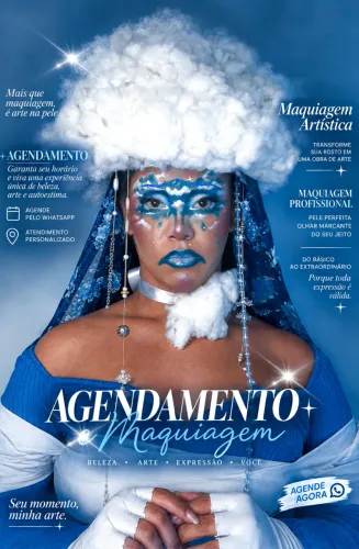 Maquiagens e tranças