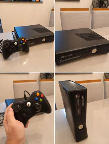 Xbox 360 + 1 controle travado