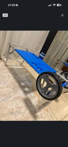 Mesa e carrinho para cooler