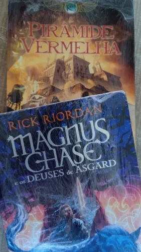 Livros: Magnus Chase Deuses de Asgard / Pirâmide Vermelha- MITOLOGIA GREGA