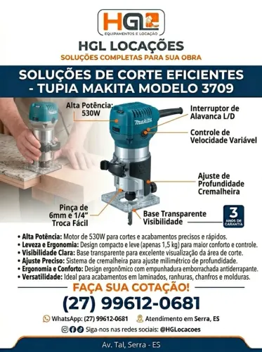 Tupia laminadora