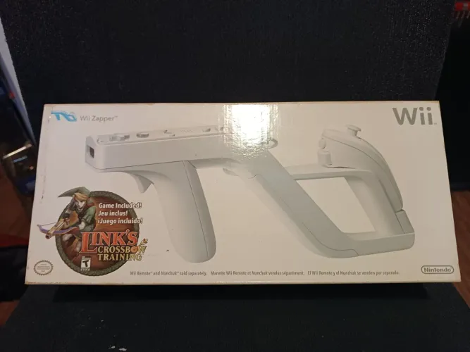 Wii Zapper + link Crosbow training lacrado