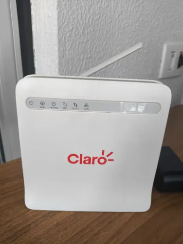 Modem Roteador Wifi 3g 4g Zte Mf253l - 300mbps - Uso C/ Chip Cor Branco