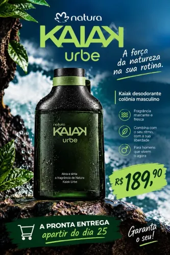 Kayak urbe desodorante masculino
