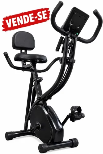 Bicicleta ergométrica dobrável