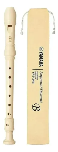 Flauta Doce Yamaha Soprano / Descant Yrs-24b/yrs-23g Barroca