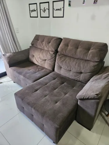 Sofá Retrátil e Reclinável