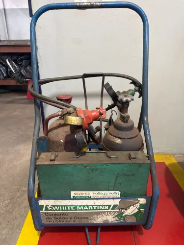 Máquina de solda oxigênio 