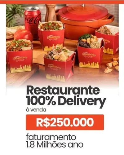 Restaurante Delivery à Venda em Londrina | Operação Consolidada