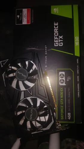 Placa de Vídeo GTX 1630EX (Extreme Overclock) GDDR6 NVIDIA GALAX Gamer